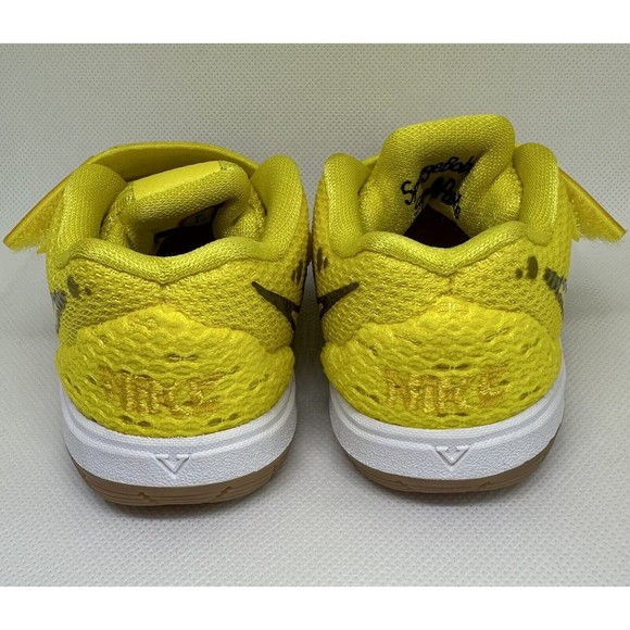 SpongeBob Edition Kyrie 5 SBSP BT Shoes Sneakers CN4490-700 Size Kid’s 3c NEW! - Picture 9 of 10
